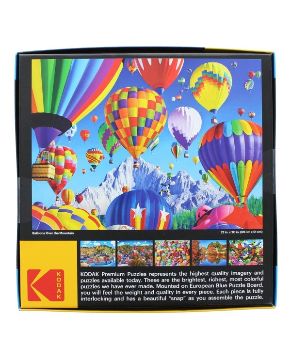 Balloons Over A Mountain 1000 Piece Jigsaw Puzzle Hot on Sale - Image 3