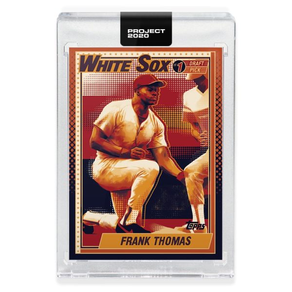 Topps PROJECT 2020 Card 83 - 1990 Frank Thomas by Matt Taylor on Sale