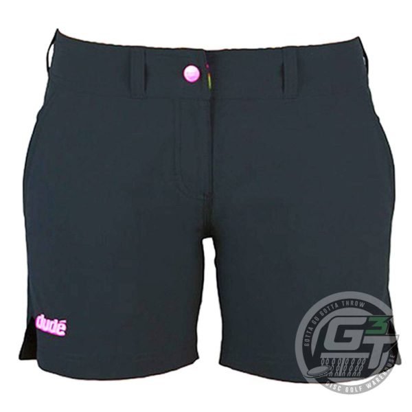 DUDE Ladies Pro 5  Inleg Disc Golf Shorts For Cheap - Image 3