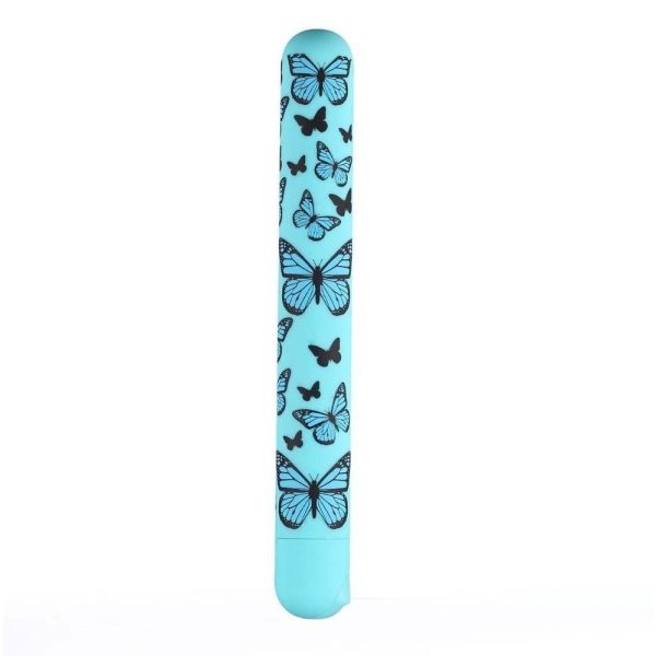 Monarch Butterfly Pattern Long Rechargeable Bullet For Cheap - Image 3
