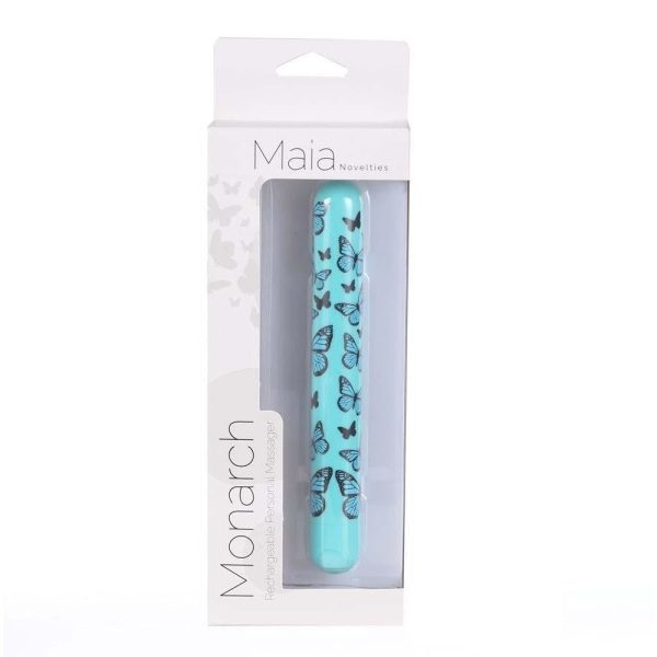 Monarch Butterfly Pattern Long Rechargeable Bullet For Cheap - Image 4